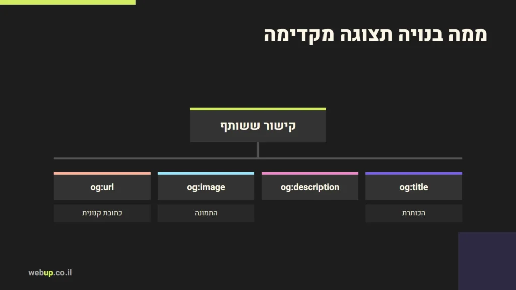 תרשים: ממה בנויה תצוגה מקדימה